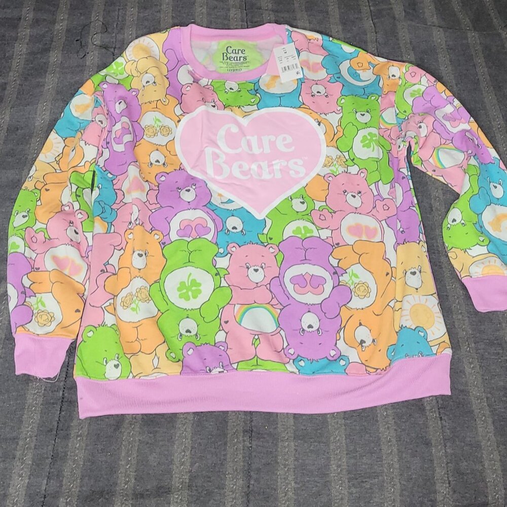 Care Bears sweatshirt women's med nwt